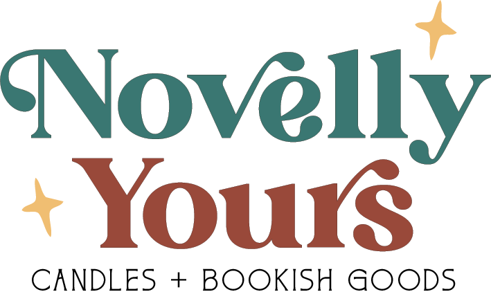 Novelly Yours · Book Candles, Literary Goods, and Fresh Fragrances