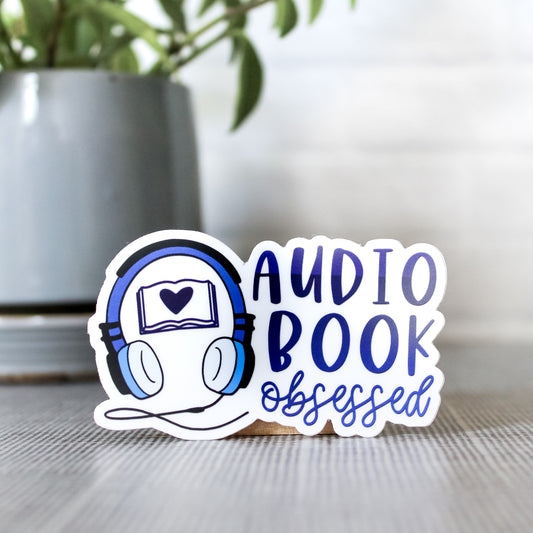 Audiobook Obsessed sticker