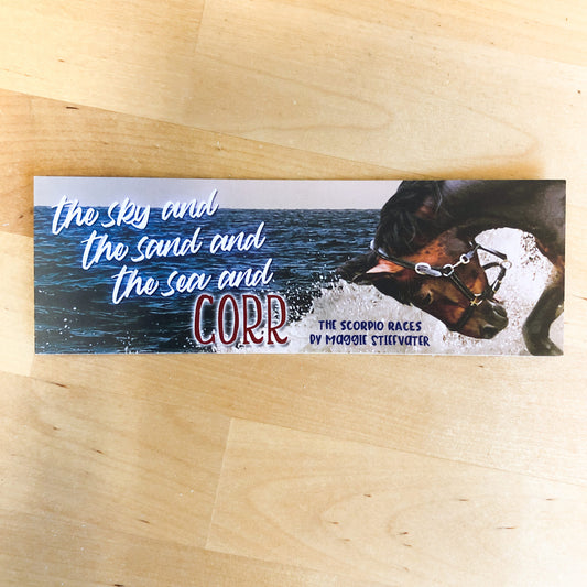 The Scorpio Races / Corr bookmark