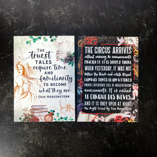 The Night Circus quote print · 5x7 sized art print