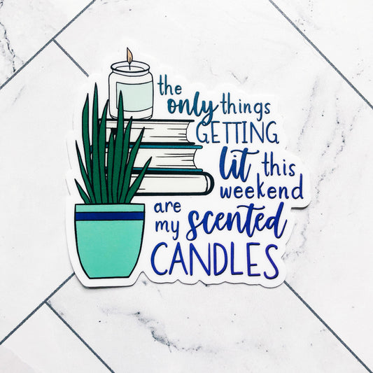 Scented Candles sticker