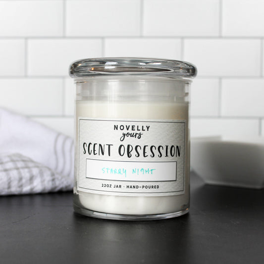 Scent Obsession · 22oz jar three wick candle · choose your favorite Novelly Yours scent! - Novelly Yours