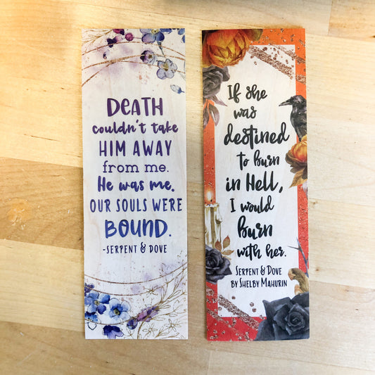 Serpent & Dove woodmark