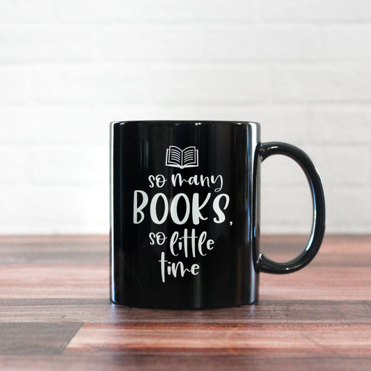 So Many Books mug
