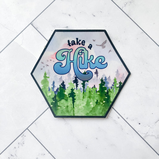 Take a Hike sticker