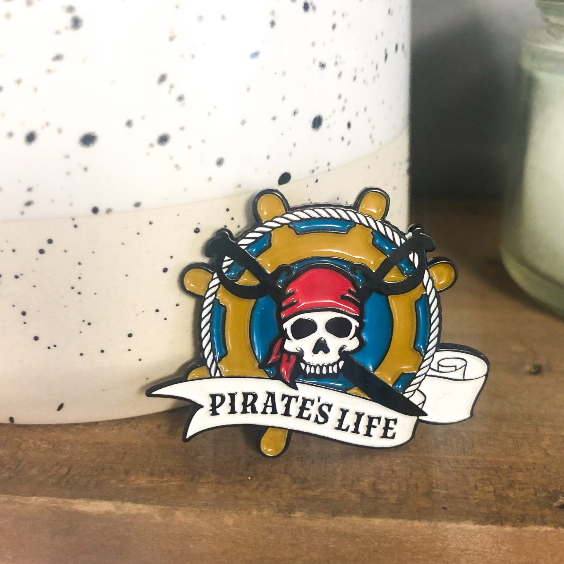 Enamel Pin: "Pirate's Life"