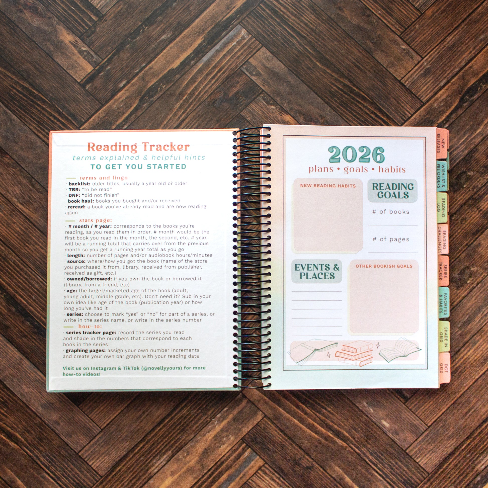 2026 Reading Tracker - PREORDER