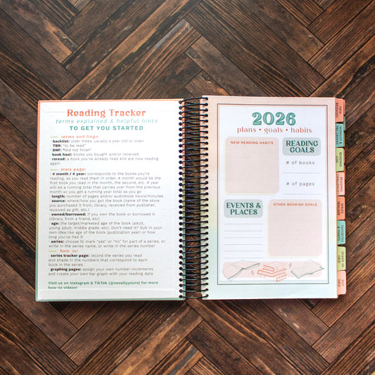 2026 Reading Tracker - PREORDER