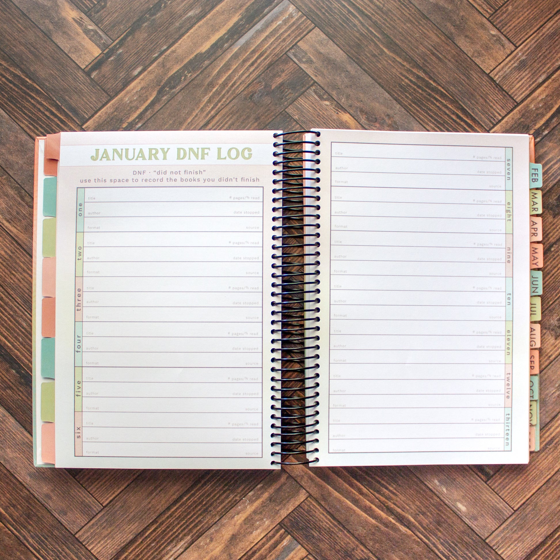 2026 Reading Tracker - PREORDER