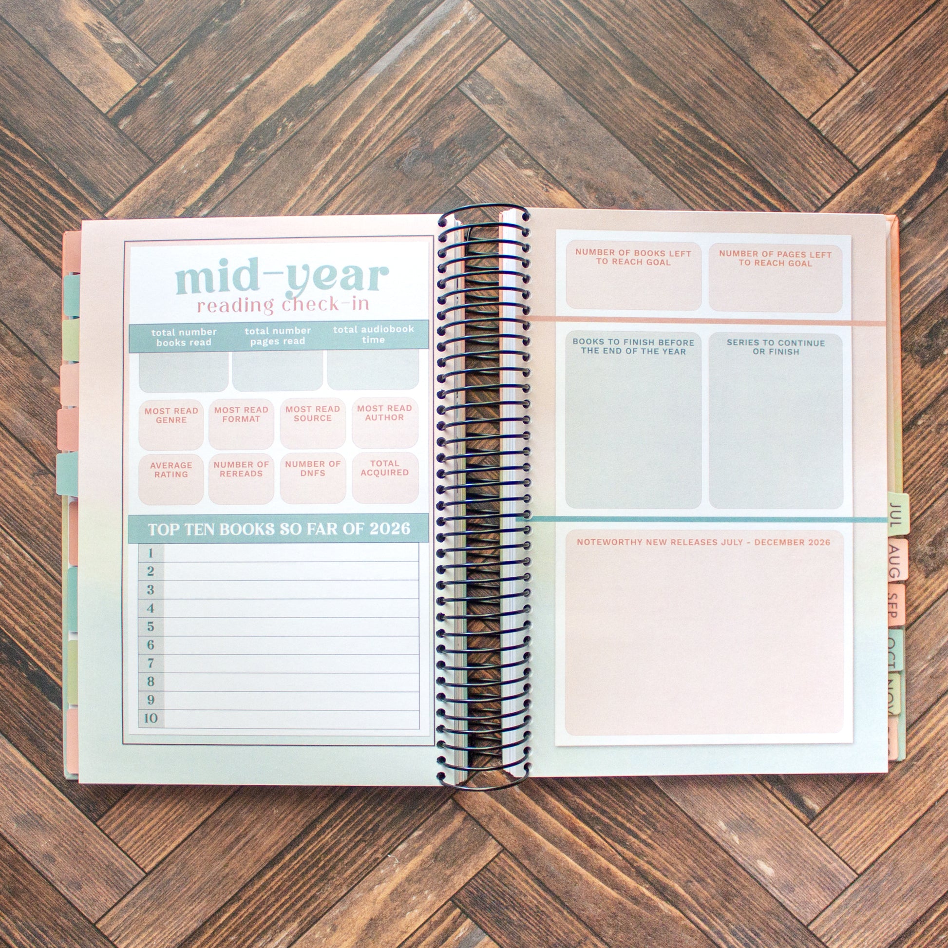 2026 Reading Tracker - PREORDER