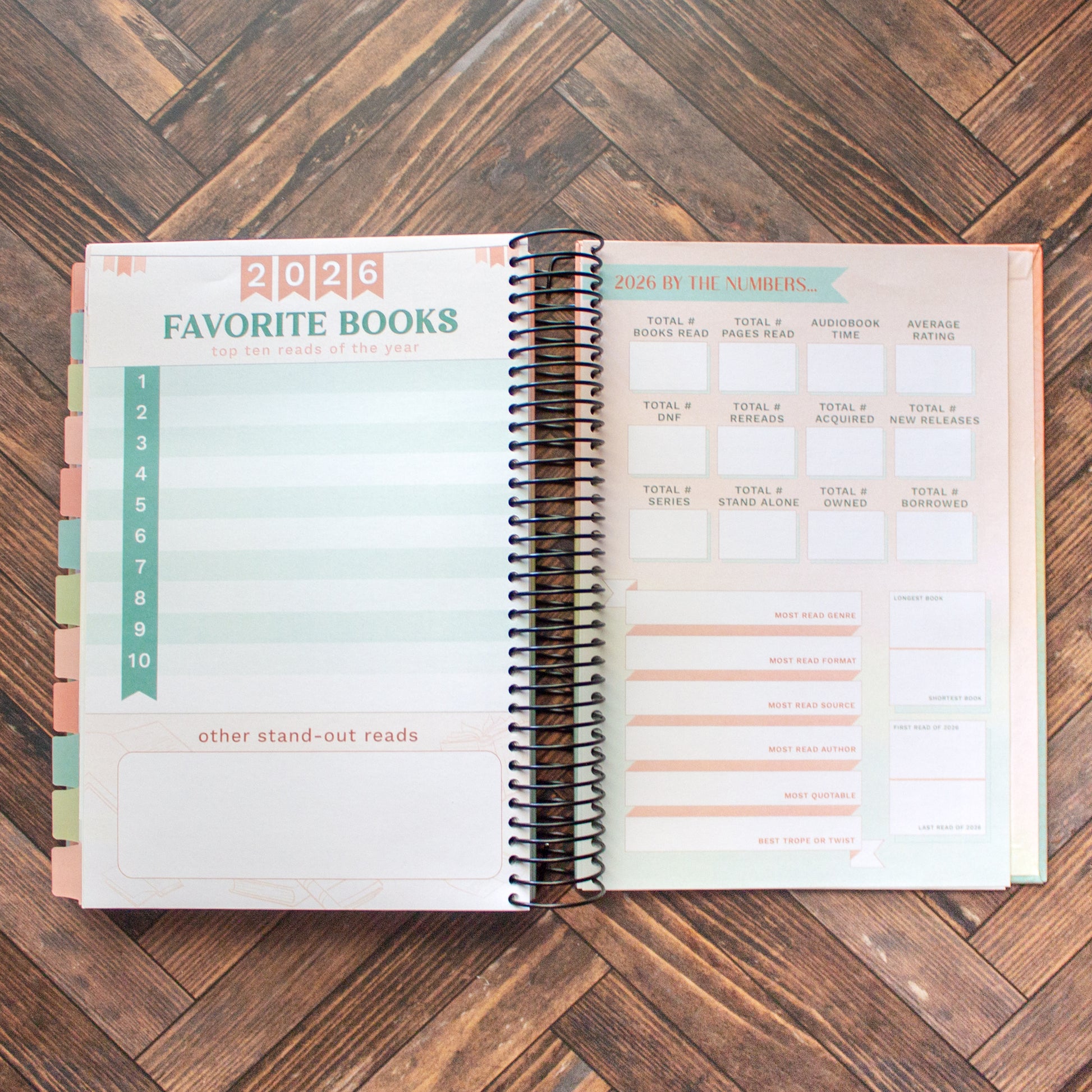 2026 Reading Tracker - PREORDER