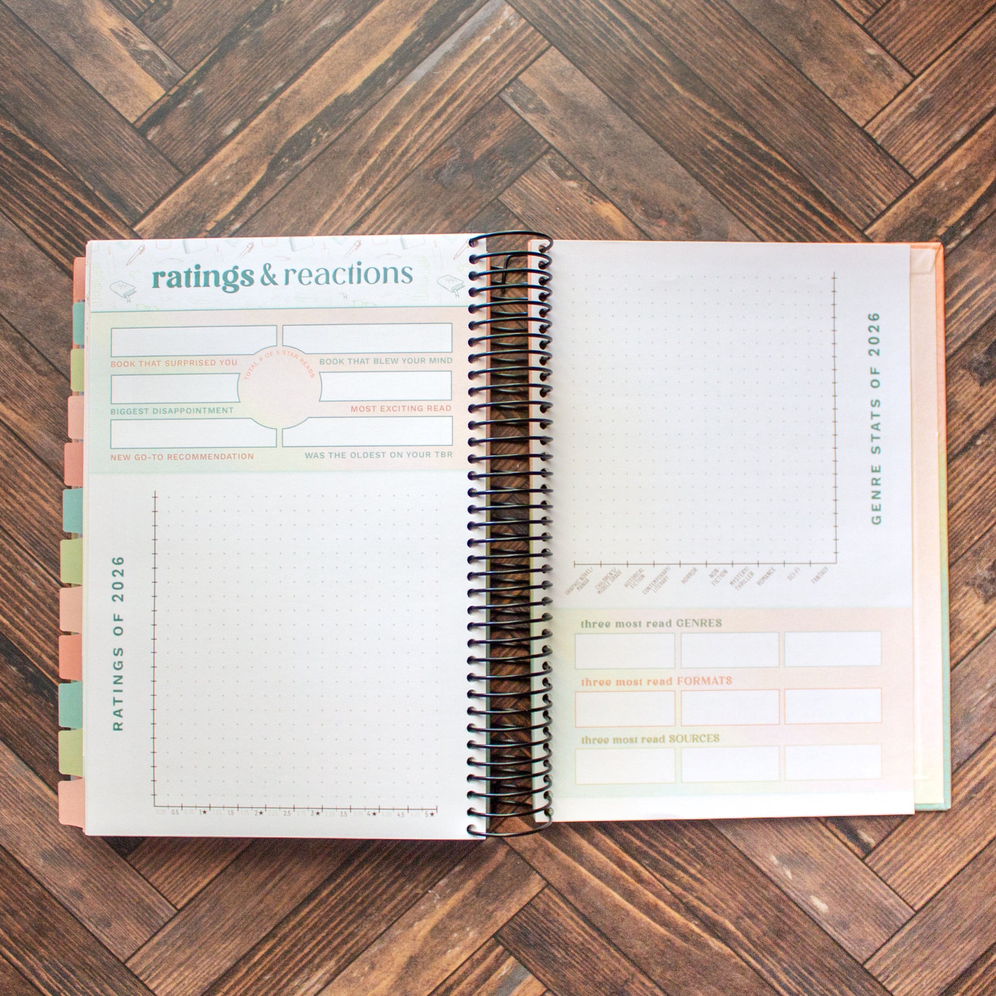 2026 Reading Tracker - PREORDER