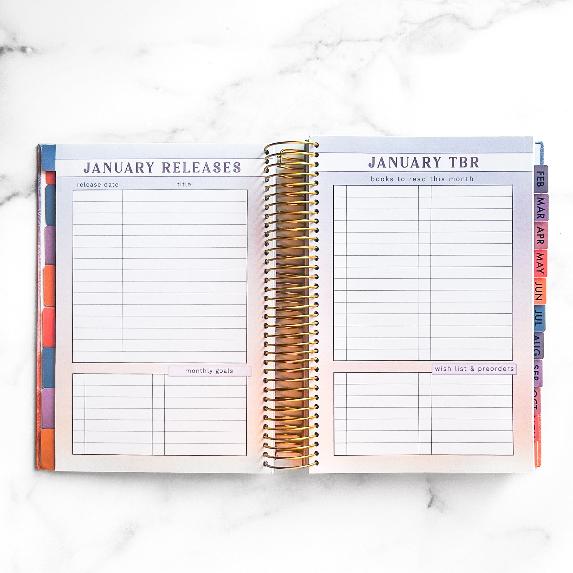 2027 Reading Tracker - PREORDER