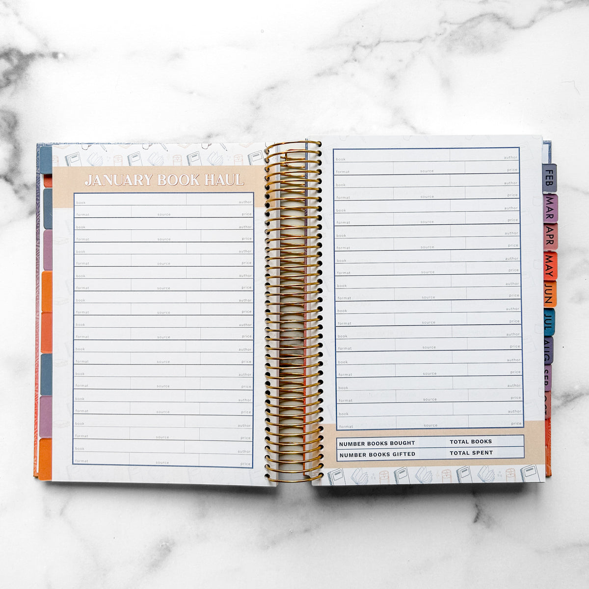 2027 Reading Tracker - PREORDER
