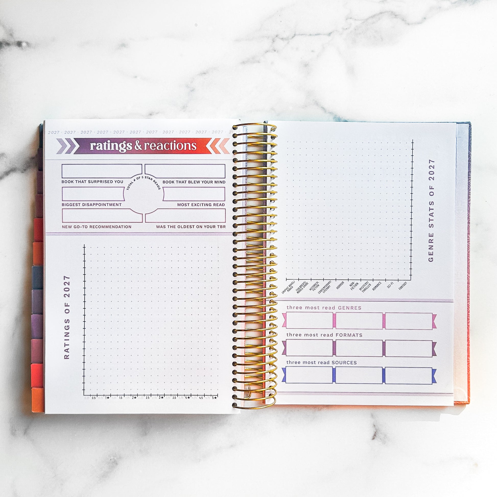2027 Reading Tracker - PREORDER