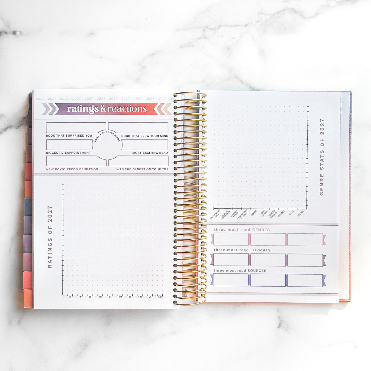 2027 Reading Tracker - PREORDER