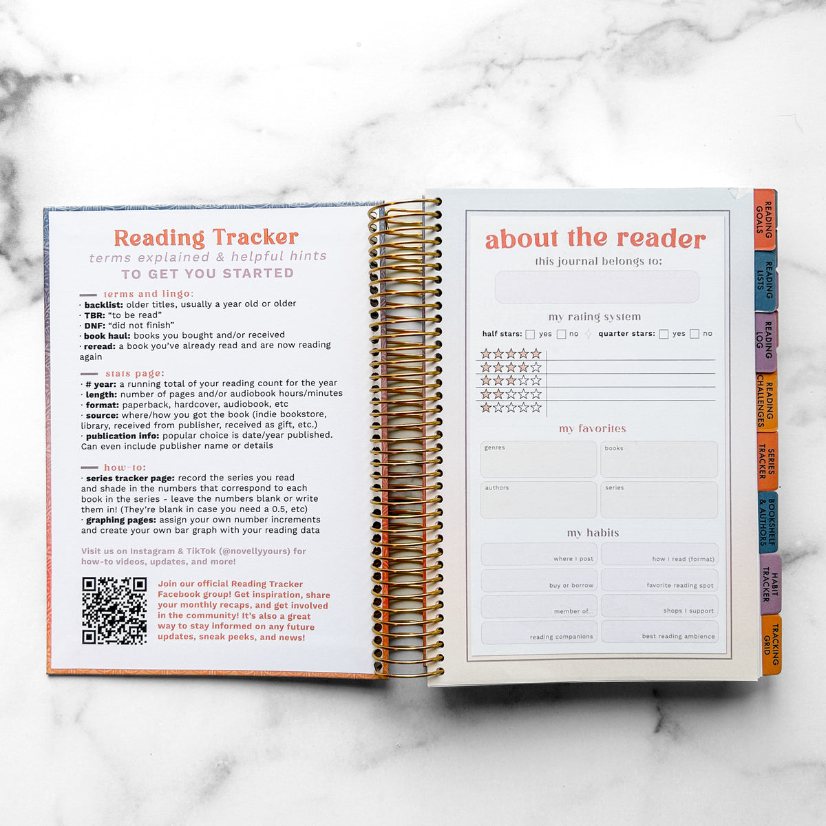 2027 Reading Tracker - PREORDER