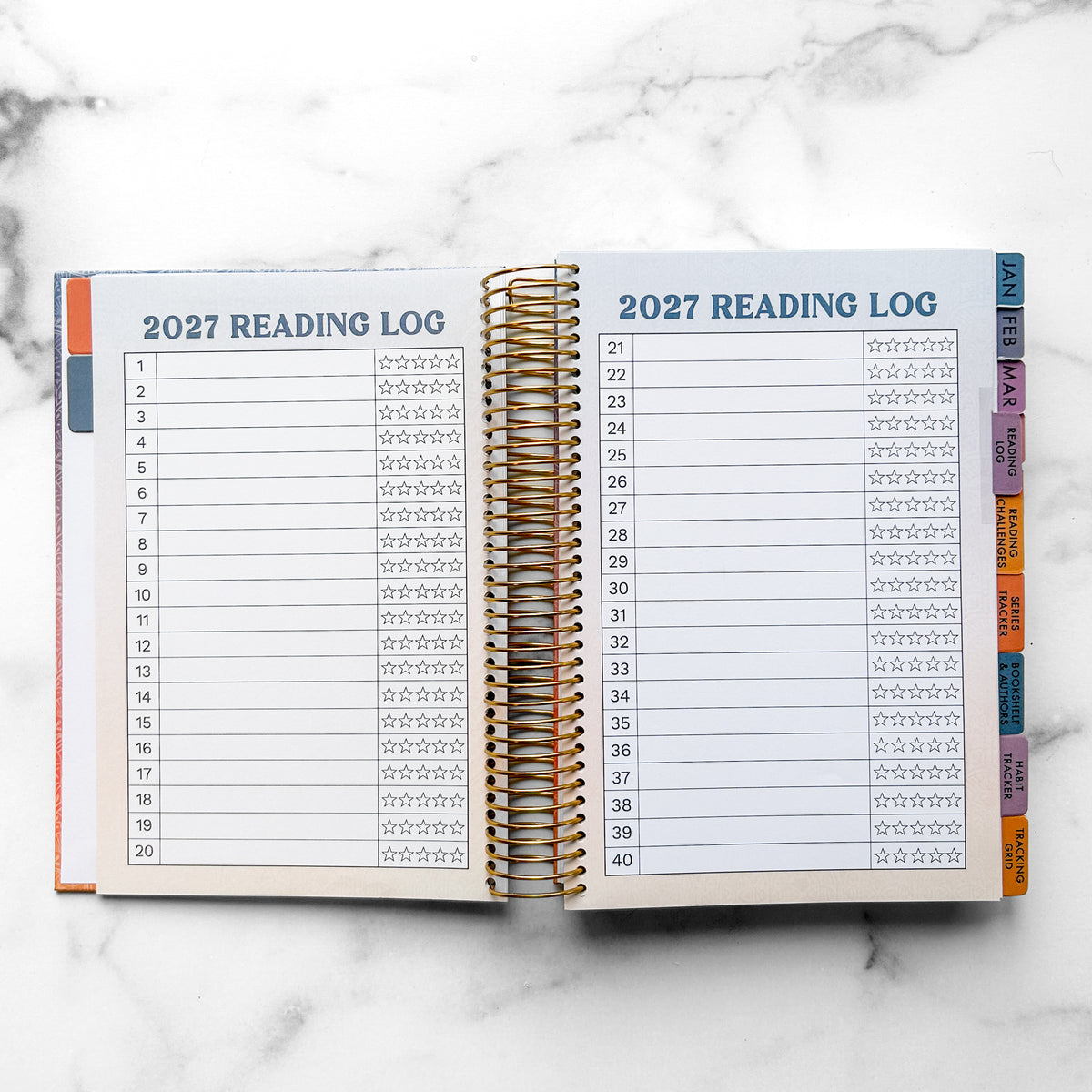 2027 Reading Tracker - PREORDER