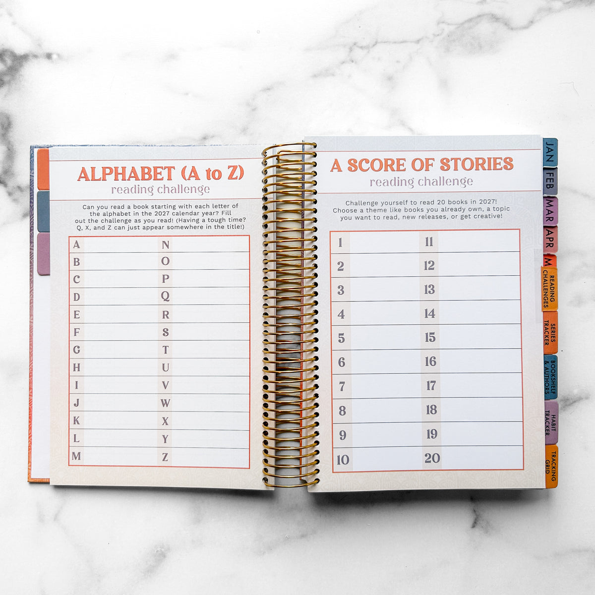 2027 Reading Tracker - PREORDER