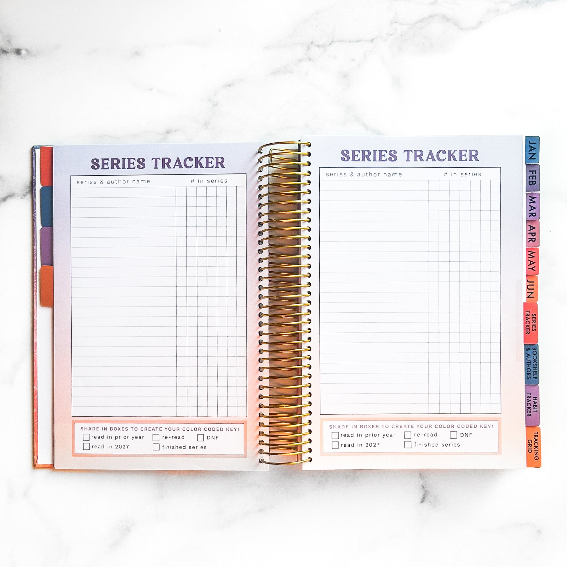 2027 Reading Tracker - PREORDER
