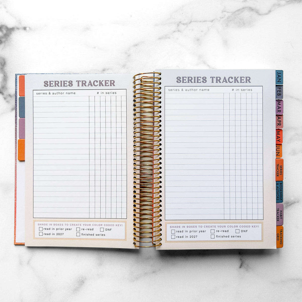 2027 Reading Tracker - PREORDER