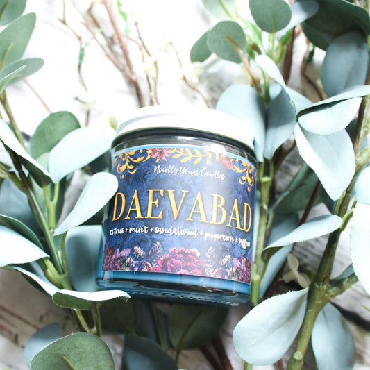 Daevabad | 4oz jar | Candle of the Month, inspired by The Daevabad Trilogy