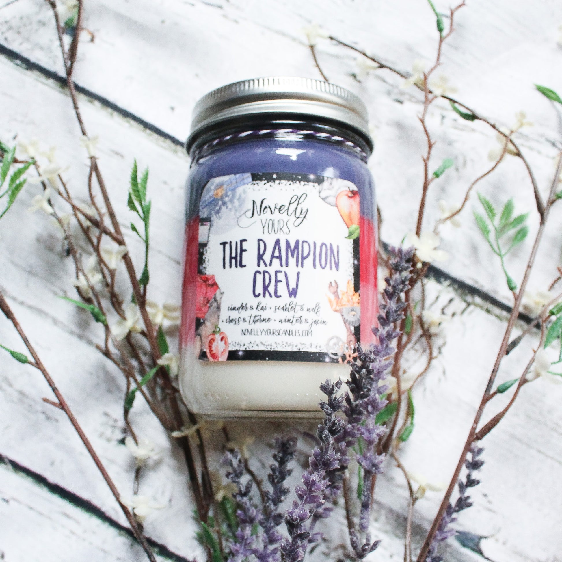 The Rampion Crew · 12oz jar · Layered Candle