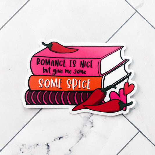 spicy romance books sticker for romance readers