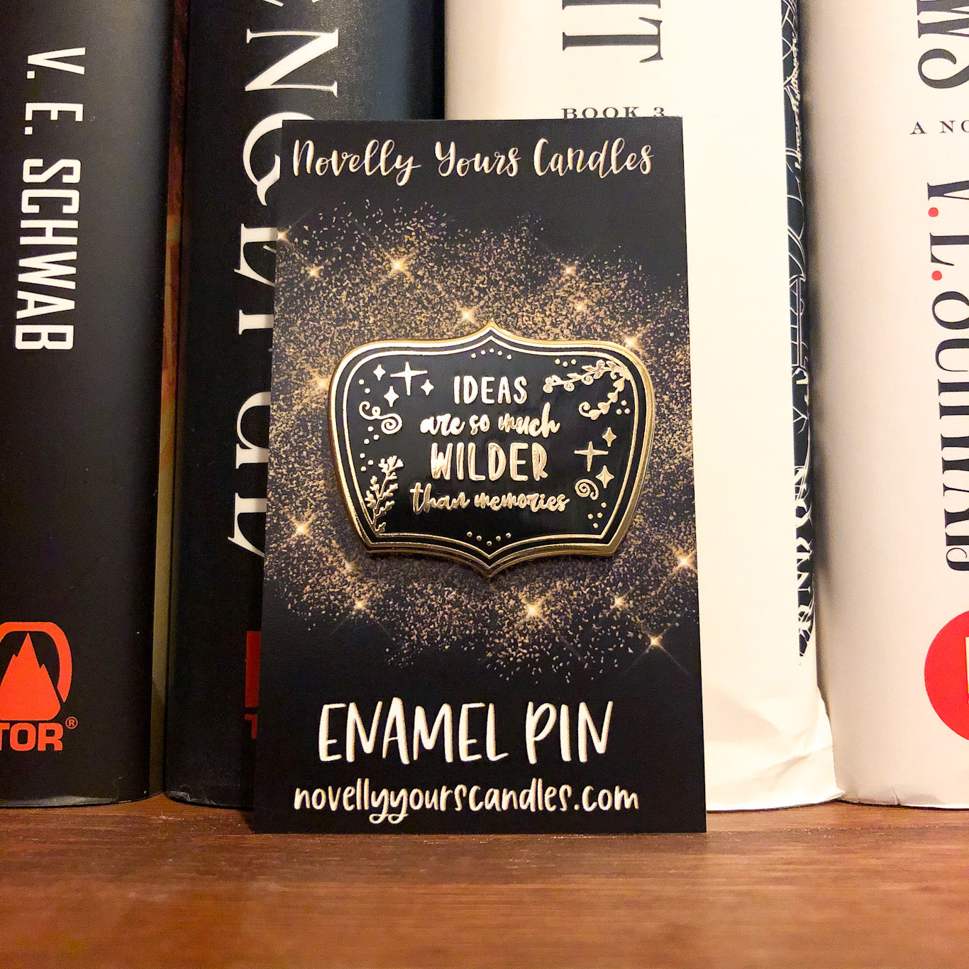 Enamel Pin: "Ideas Are So Much Wilder" (The Invisible Life of Addie LaRue)