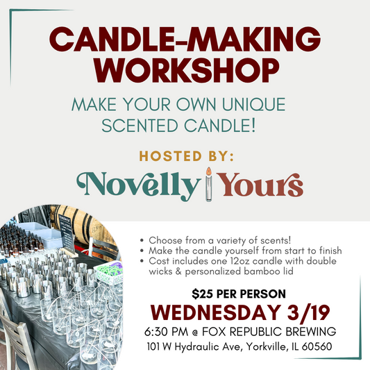 Event Registration: Candle-Making Workshop @ Fox Republic Brewing