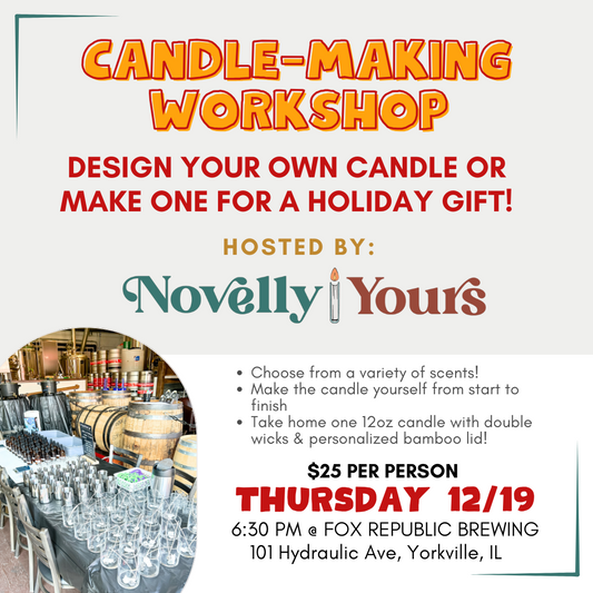 Event Registration: Candle-Making Workshop @ Fox Republic Brewing