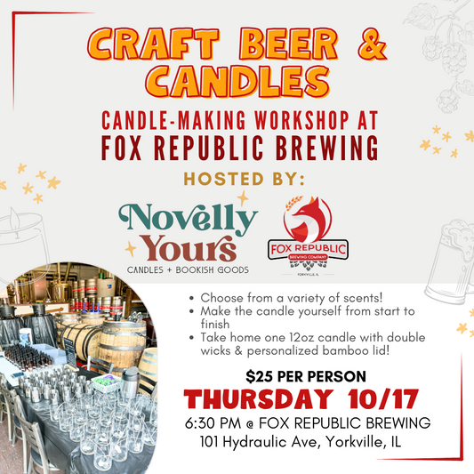 Event Registration: Craft Beer & Candles @ Fox Republic Brewing