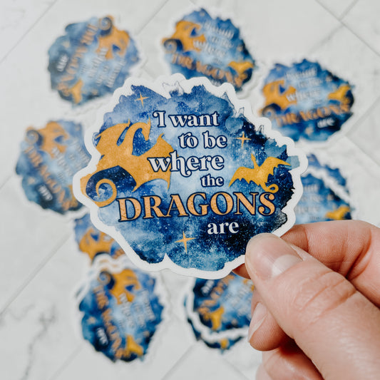 Dragon sticker (I Want to Be...)