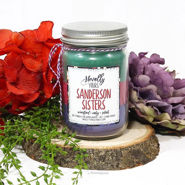 Sanderson Sisters · Layered Candle - Novelly Yours