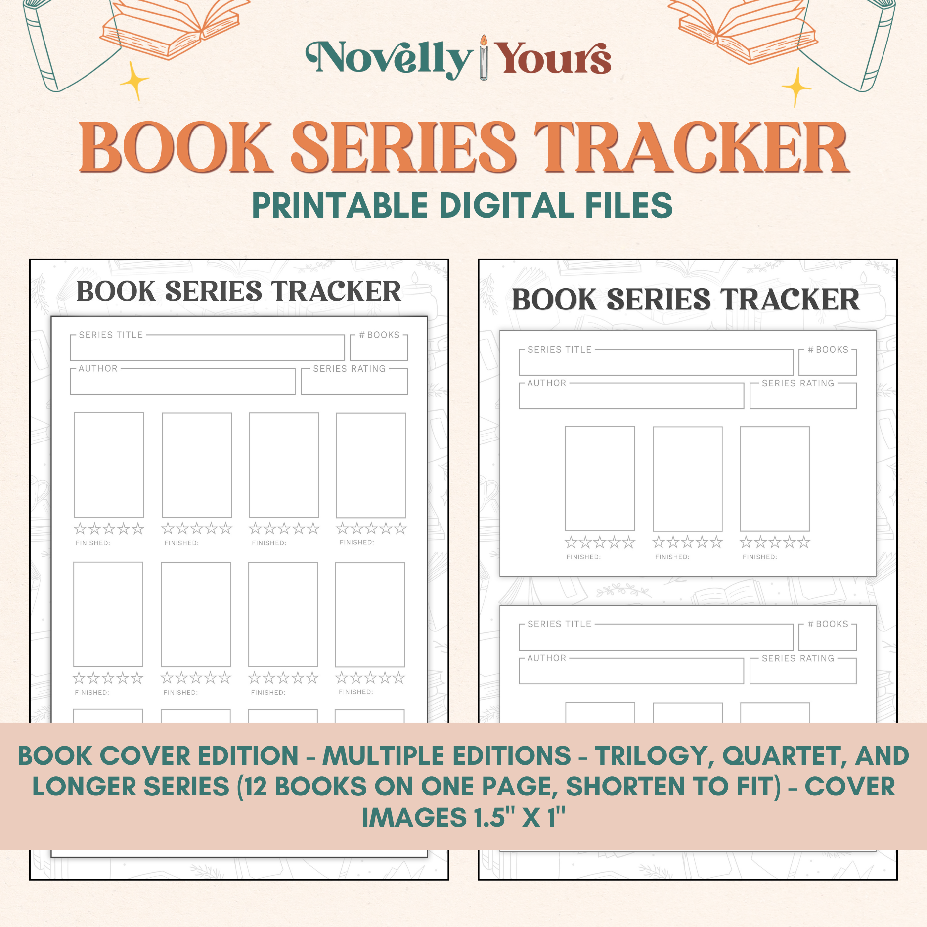 Series Tracker - Digital Printable Files