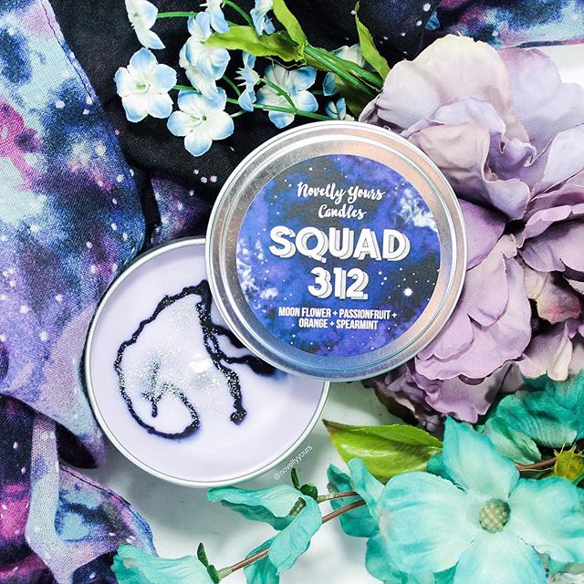 Squad 312 | 8oz tin | Candle of the Month, inspired by the Aurora Rising - Novelly Yours