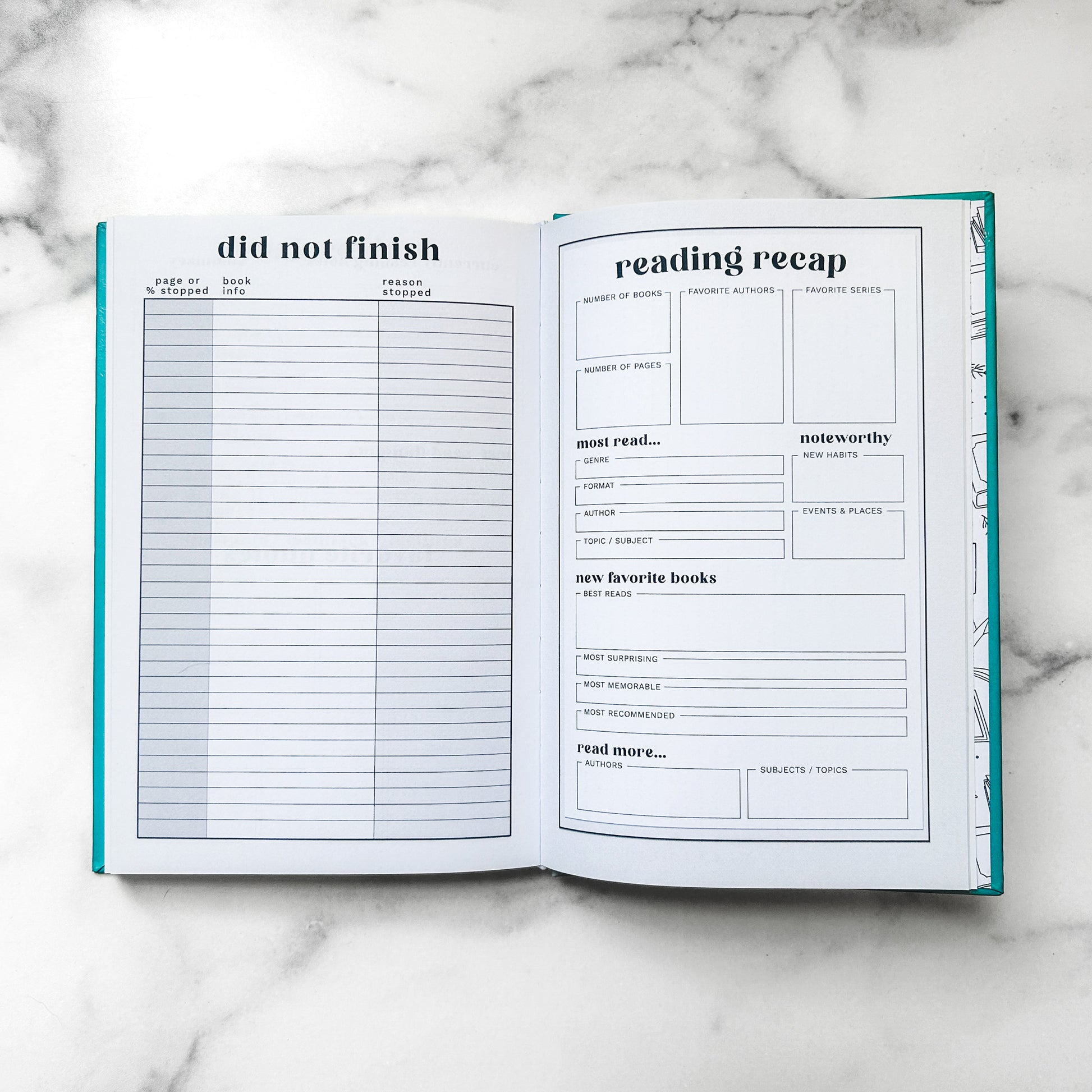 Book Review Journal - PREORDER
