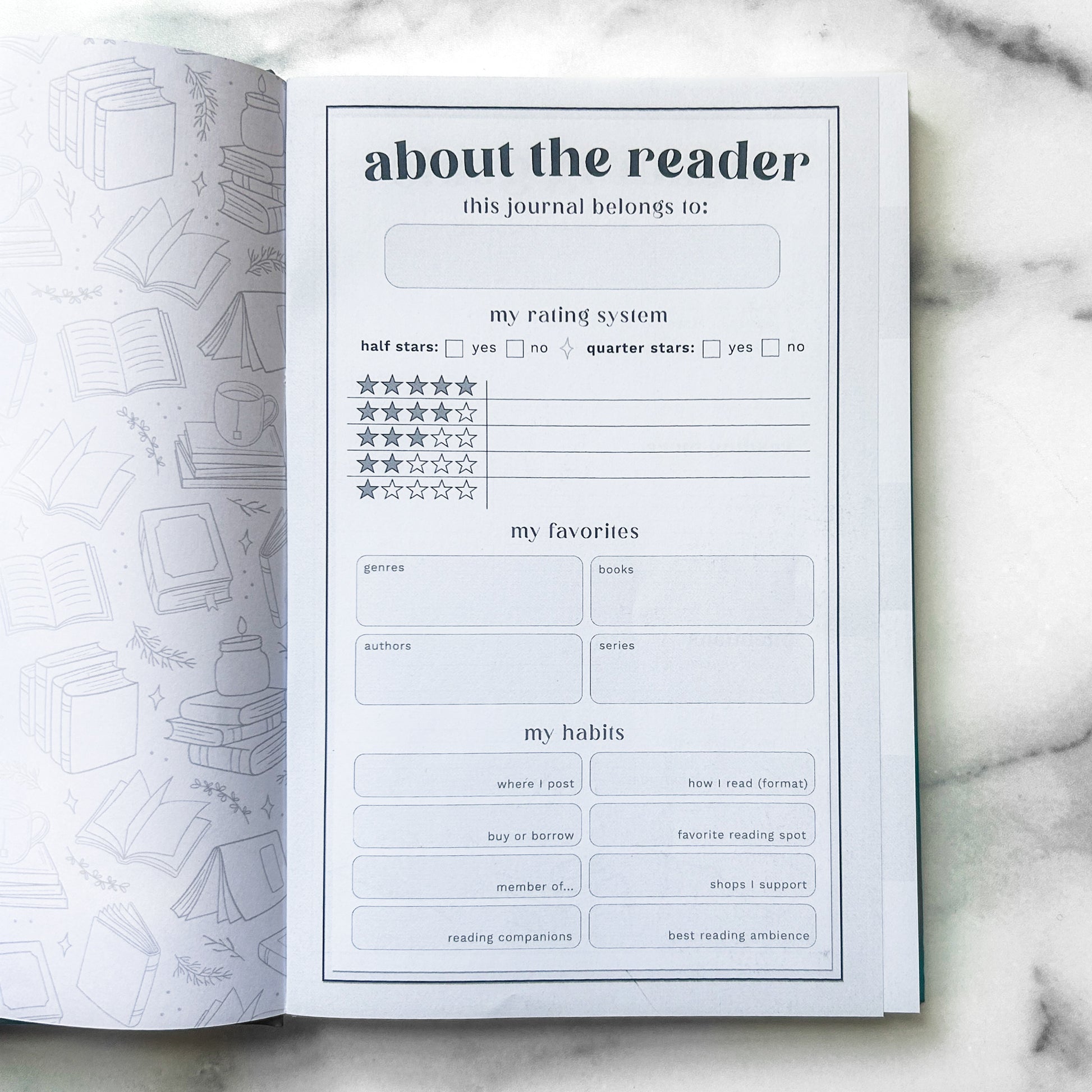 Book Review Journal - PREORDER