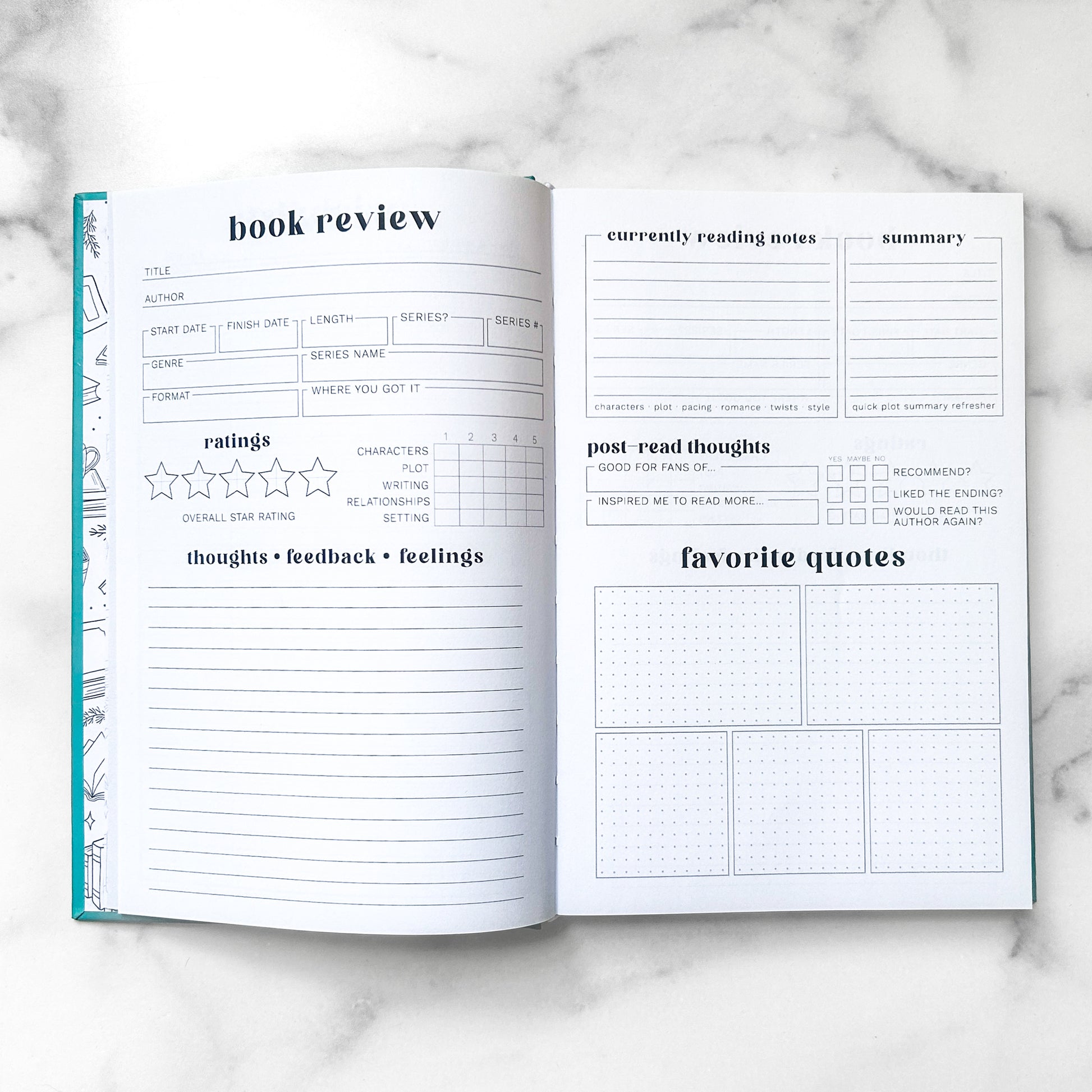 Book Review Journal - PREORDER