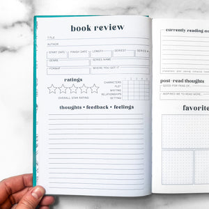 Book Review Journal - PREORDER