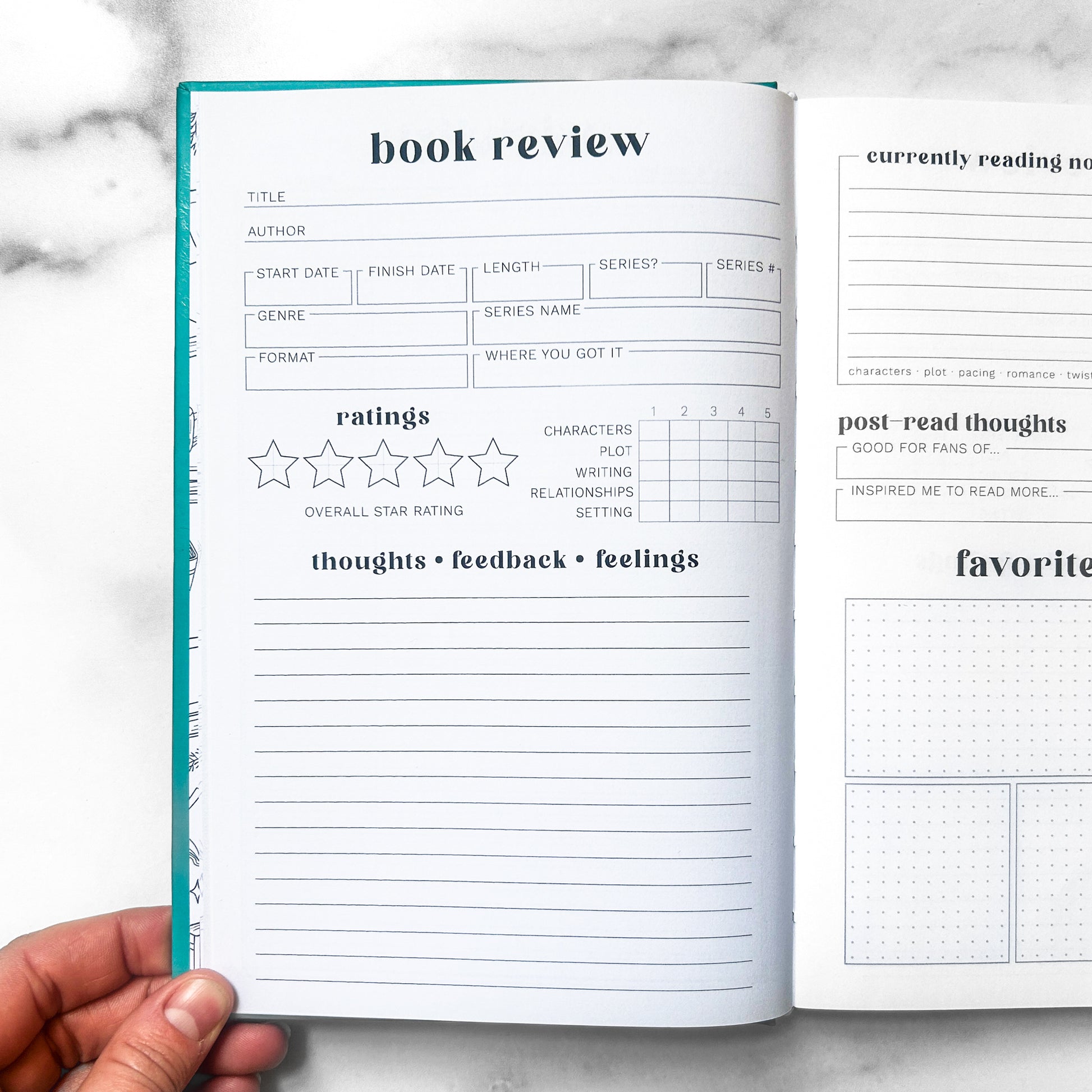 Book Review Journal - PREORDER
