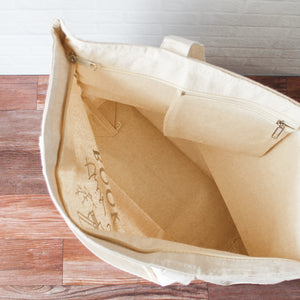 cotton canvas tote bag 