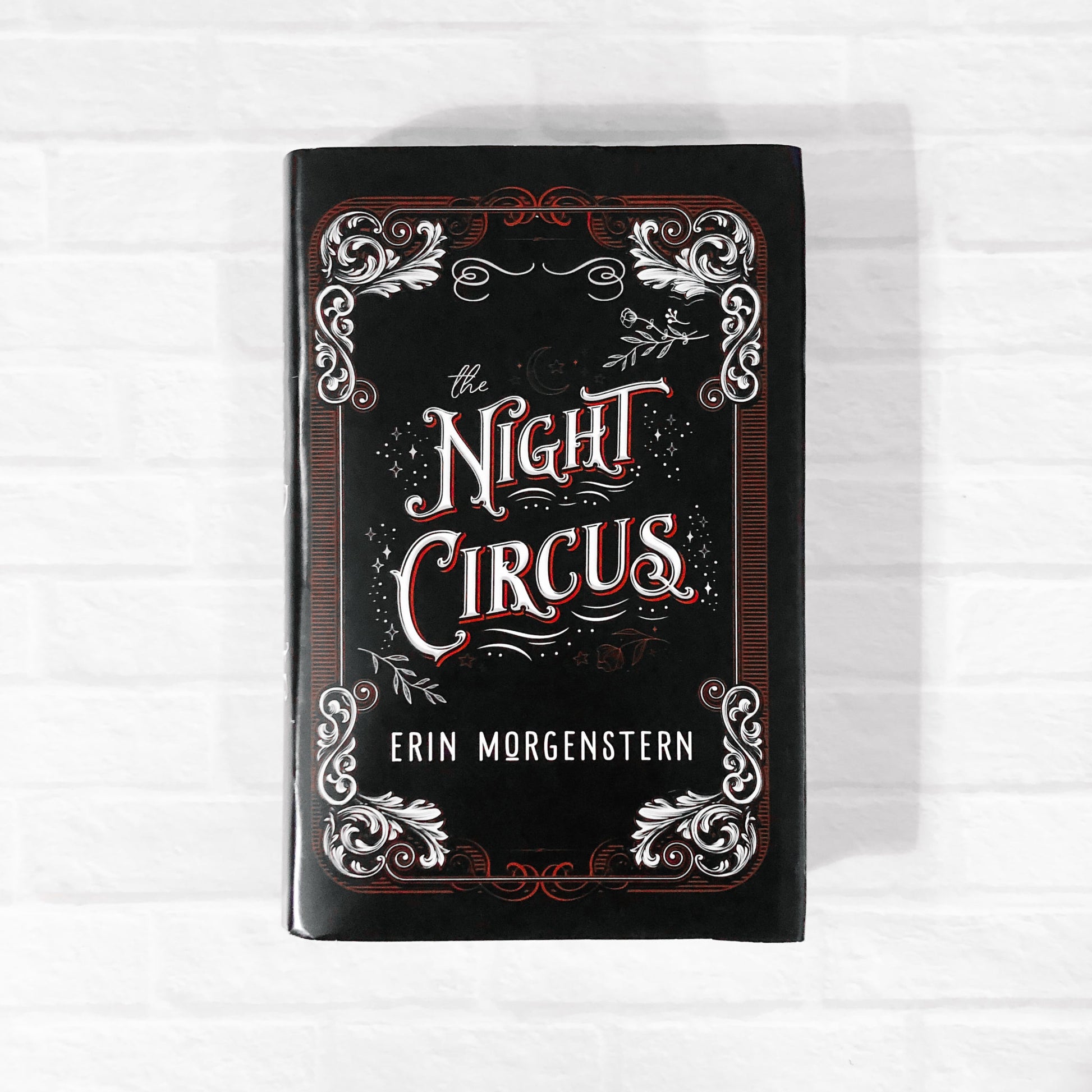 custom designed book cover dust jacket for The Night Circus by Erin Morgenstern