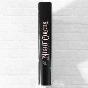custom designed book cover dust jacket for The Night Circus by Erin Morgenstern