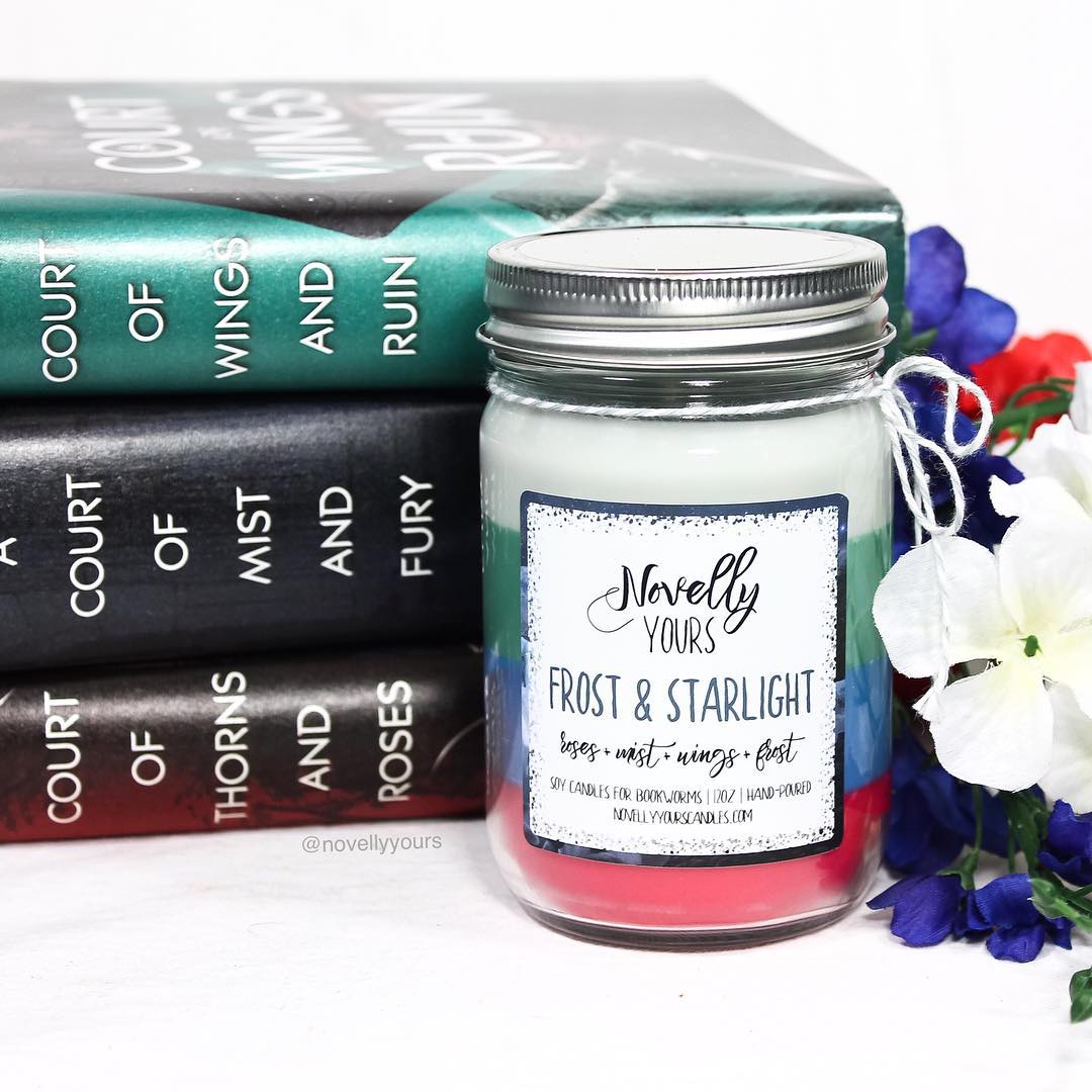 Frost & Starlight · Layered Candle - Novelly Yours