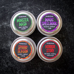 2oz Tins · Halloween Collection · Sampler Size