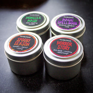 2oz Tins · Halloween Collection · Sampler Size