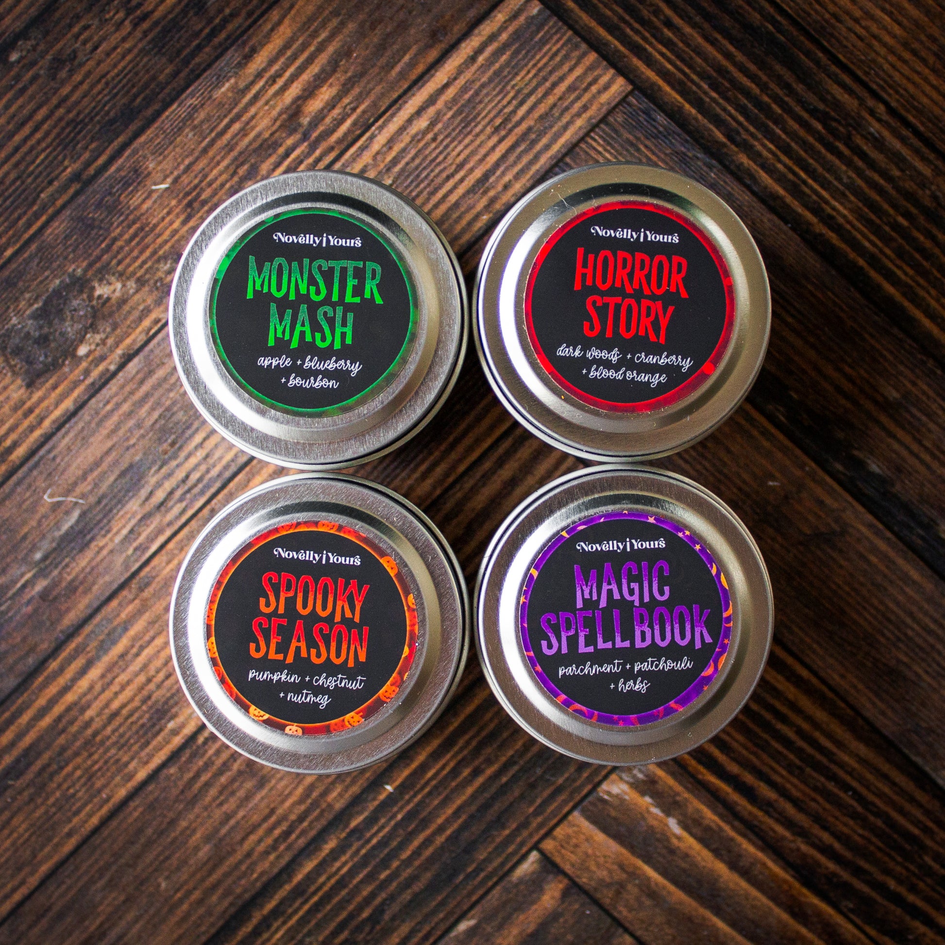 2oz Tins · Halloween Collection · Sampler Size