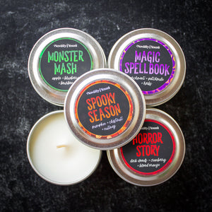 2oz Tins · Halloween Collection · Sampler Size