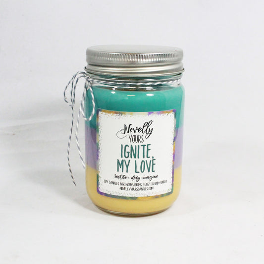 Ignite, My Love · 12oz jar · Layered Candle